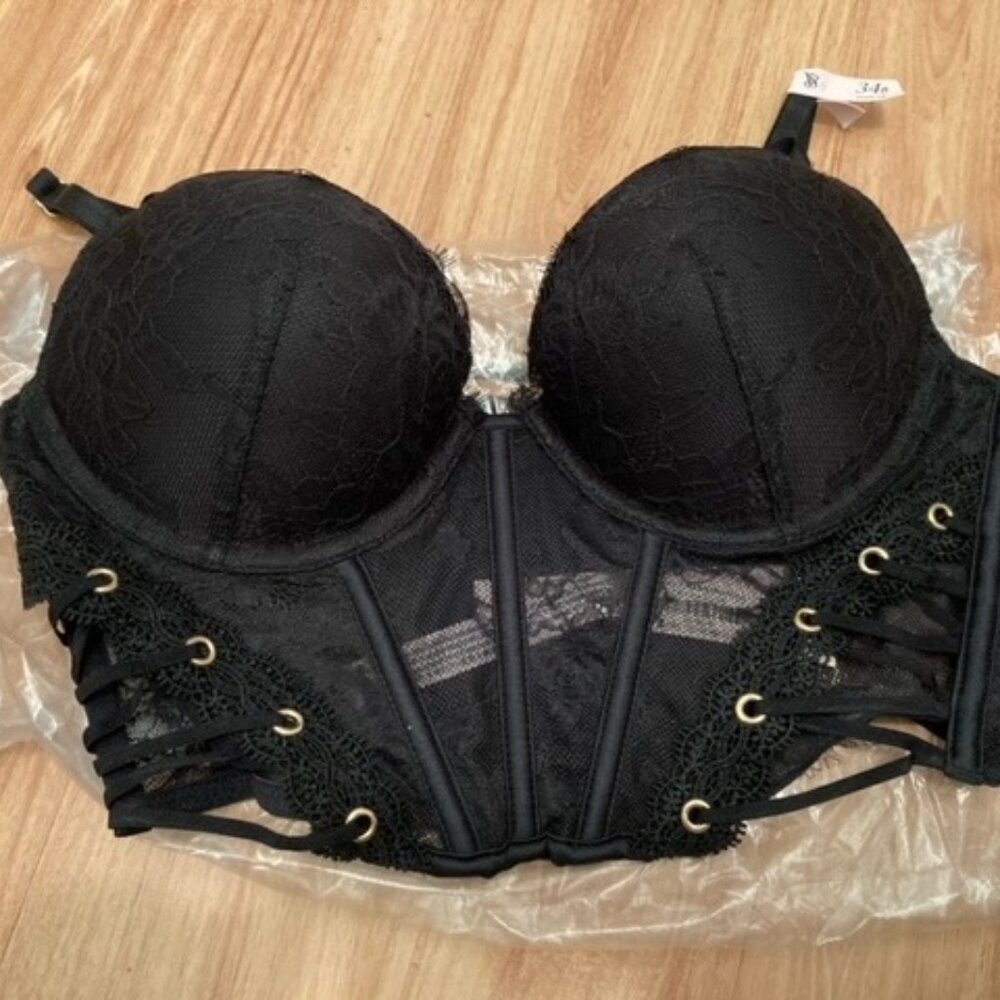 Victoria's Secret Very Sexy Corset Bra 34B